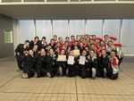 ダンスドリル選手権大会　2部門で全国大会出場を決める！