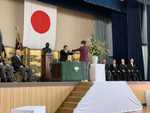 令和5年度  中学校卒業式