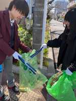 3月18日にインターアクトクラブ第六回地域清掃活動が行われました。