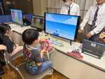 西尾市リアルeスポーツ　ブース出展