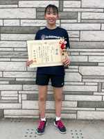 中学バドミントン部 高田さん国際大会入賞!
