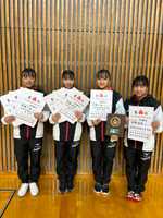 女子体操部  県新人戦で団体優勝！