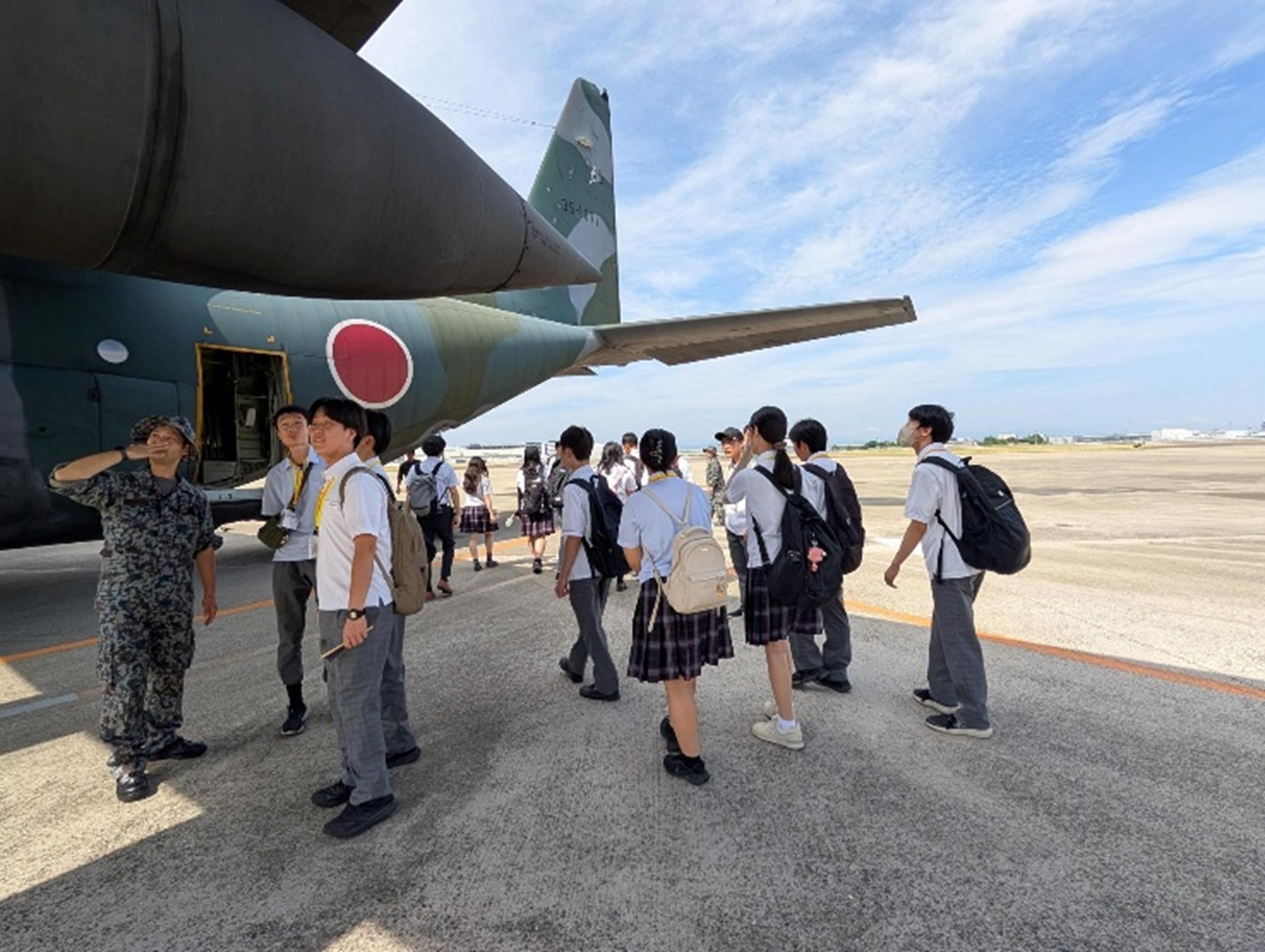 放課後の学び】社会科見学ツアー 小牧基地・航空自衛隊 | 学校法人市邨
