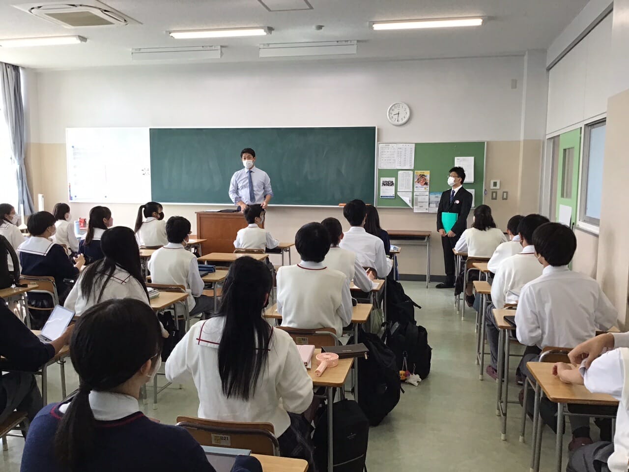 教育実習スタート | 学校法人市邨学園 名古屋経済大学市邨中学校 市邨