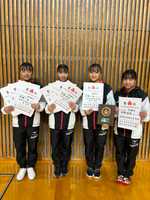 女子体操部 県新人戦で団体優勝!